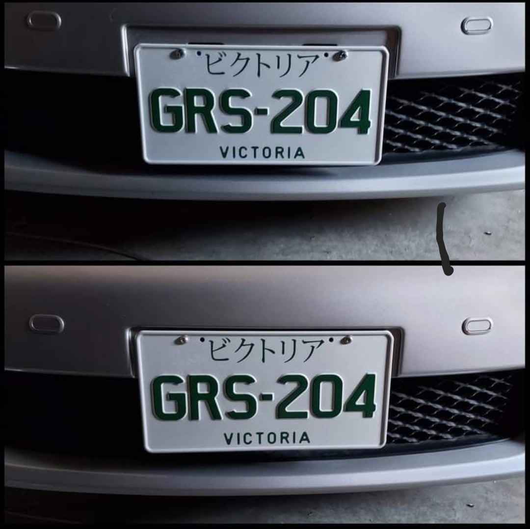 Number Plate Riser